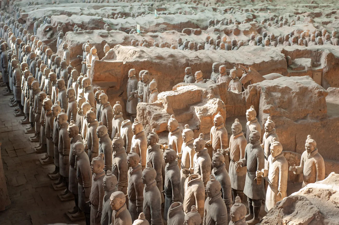 Las fosas del Ejército de Terracota, Xi'an